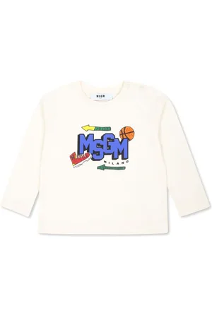 Msgm Playera manga larga