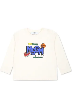 Msgm Playera manga larga