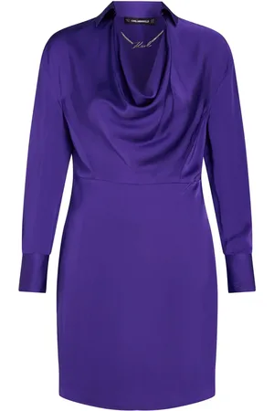 Karl Lagerfeld Vestido satinado