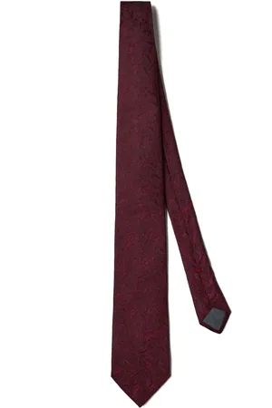 Brunello Cucinelli Corbata de seda con motivo en jacquard