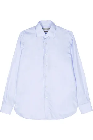 CANALI Camisa con cuadros estampados