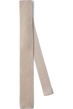 Brunello Cucinelli Corbata de seda tejida