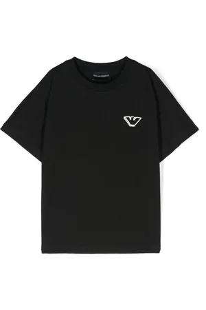 Emporio Armani Playera con logo estampado