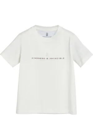 Brunello Cucinelli Playera estampada