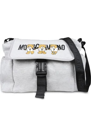 Moschino Pañalera con motivo Teddy Bear