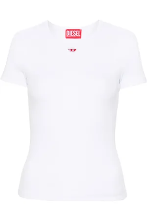 Diesel Playera con parche del logo