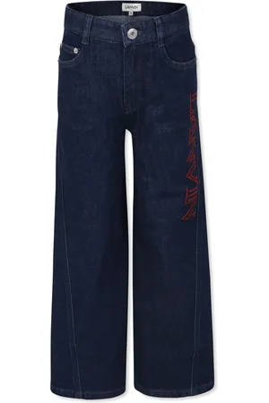Lanvin Jeans con logo bordado