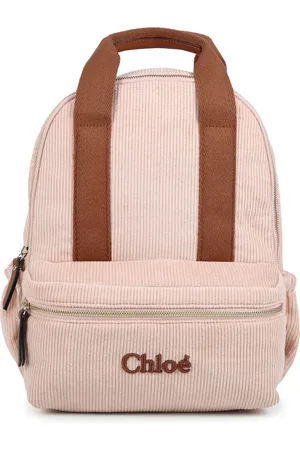 Chloé Mochila con logo bordado