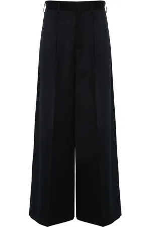 Simone Rocha Pantalones anchos con pinzas