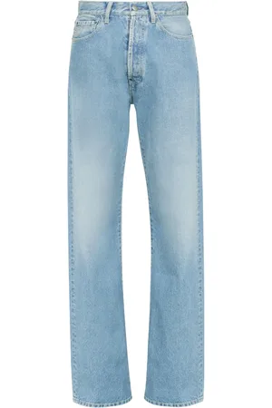 Maison Margiela Jeans rectos con dobladillo vuelto