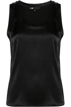 Maje Camiseta de seda
