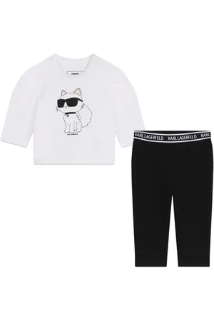 Karl Lagerfeld Set de leggins y playera