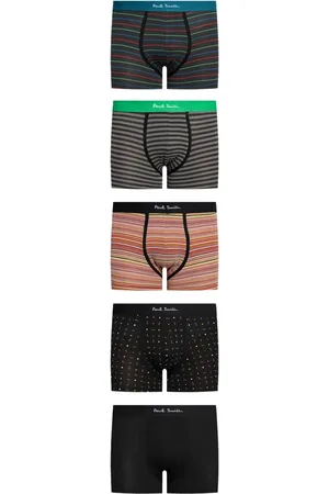 Paul Smith Pack de cinco bóxeres con logo