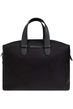 BRIONI Bolsa de viaje con parche del logo
