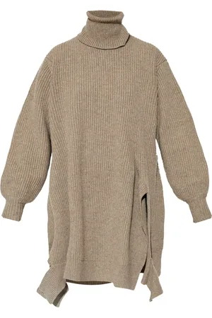 YOHJI YAMAMOTO Vestido con cuello de tortuga