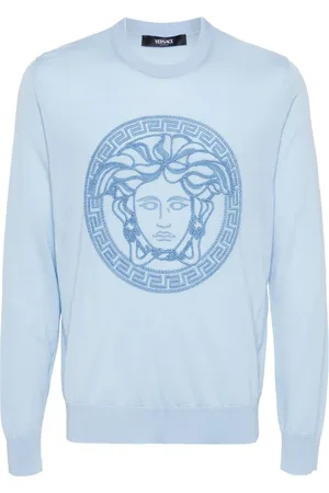 VERSACE Suéter con bordado Medusa