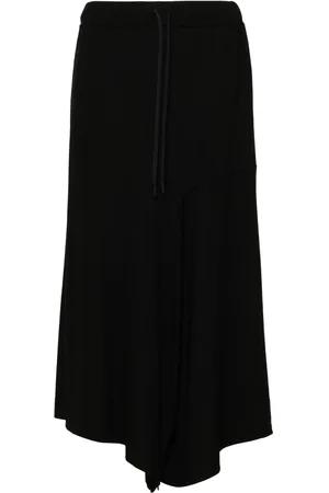 YOHJI YAMAMOTO Shorts con detalle de cierre
