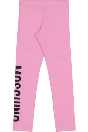 Moschino Leggins con logo estampado
