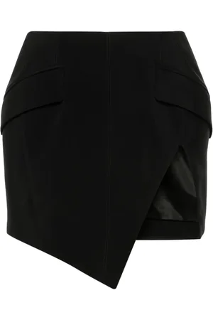 MUGLER Falda corta con abertura