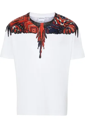 MARCELO BURLON Playera Bandana Wings