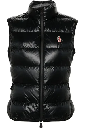 Moncler Chaleco con parche del logo