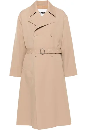 Jil Sander Gabardina con botones