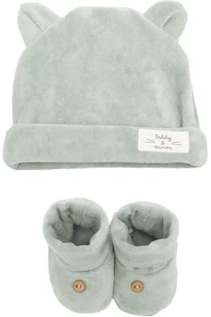 TEDDY & MINOU Set de zapatos y gorro