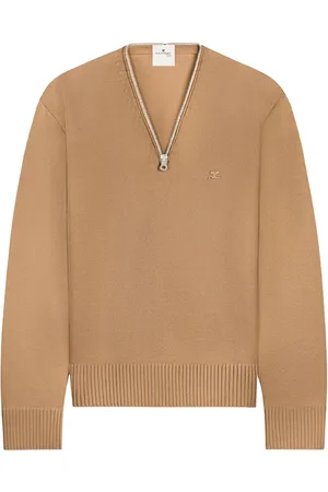 Courrèges Suéter con detalle de cierre