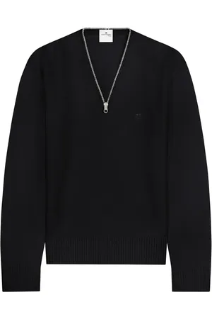 Courrèges Suéter con detalle de cierre