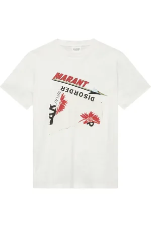 Marant Etoile Playera Zoeline con logo estampado