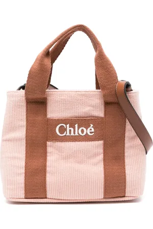 Chloé Bolsa de hombro con logo bordado