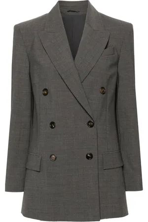 Brunello Cucinelli Blazer con doble botonadura