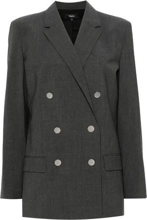THEORY Blazer con doble botonadura