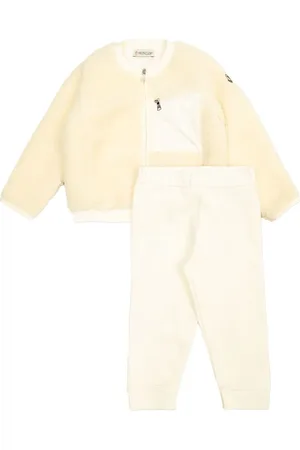 Moncler Set de pantalones con logo bordado