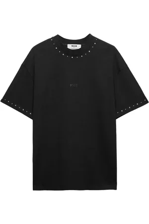 Msgm Playera con logo estampado