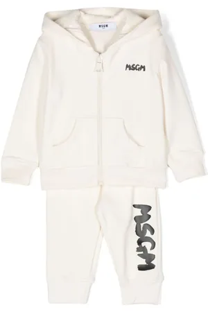 Msgm Traje deportivo con logo estampado