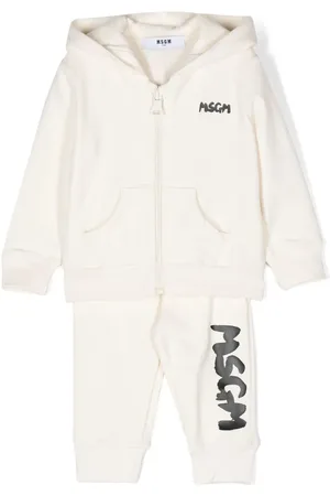 Msgm Traje deportivo con logo estampado