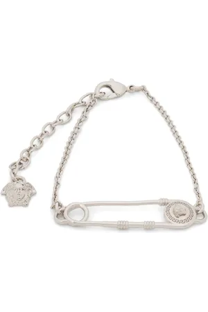 VERSACE Pulsera de cadena con prendedor