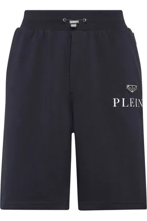 Philipp Plein Bermudas con placa del logo