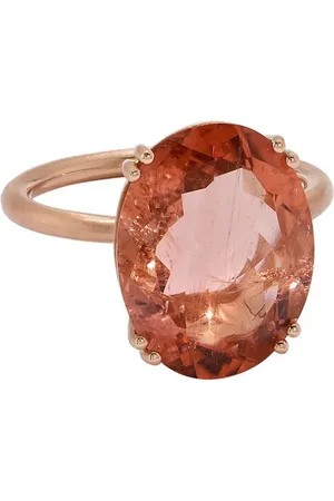 Irene Neuwirth Anillo Gemmy Gem en oro rosa de 18kt con turmalina