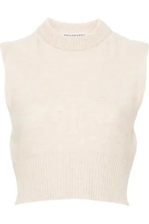 Serafini Top tejido sin mangas