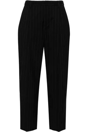 Brunello Cucinelli Pantalones con estampado de rayas diplomáticas