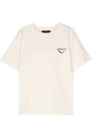 Emporio Armani Playera con logo estampado