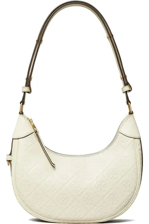 Tory Burch Bolsa de hombro T Monogram Crescent
