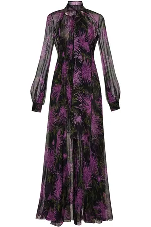 Oscar de la Renta Vestido largo Chrysanthemum