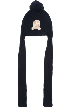 Emporio Armani Gorro con parche del logo