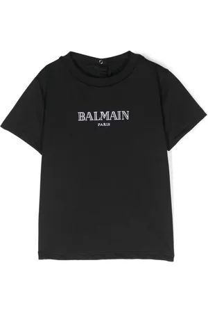 Balmain Playera con logo bordado