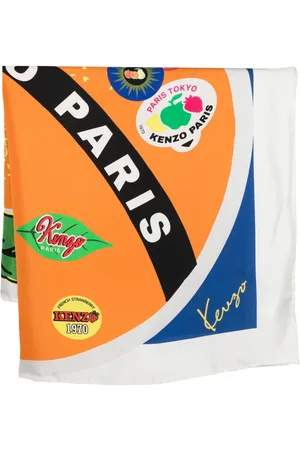 Kenzo Mascada de seda STAMP