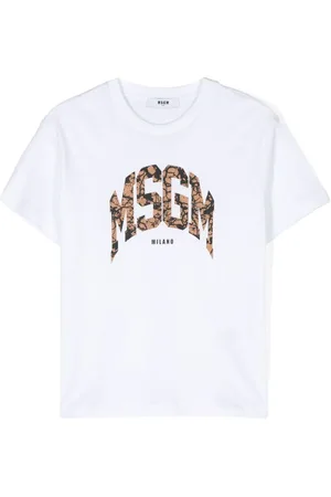 Msgm Playera de tejido suéter