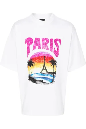 Balenciaga Playera Paris Tropical